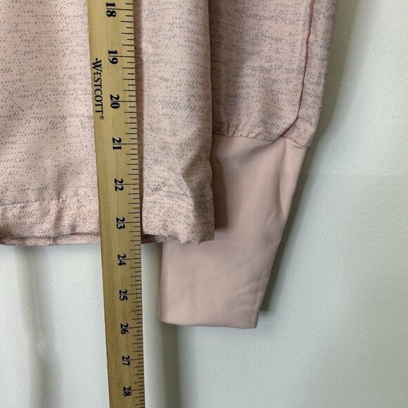 NEW Zyia Pink Bomber Jacket Womens Size Small Hooded Windbreaker - Picture 8 of 10